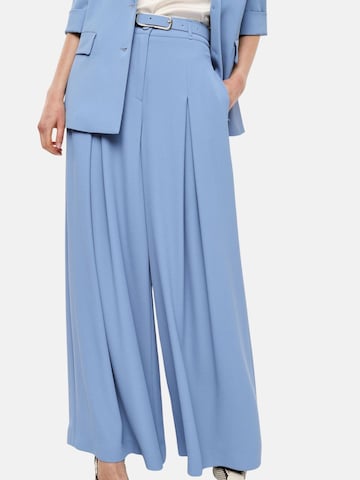 IMPERIAL Regular Pants 'PANTALONE A PALAZZO' in Blue