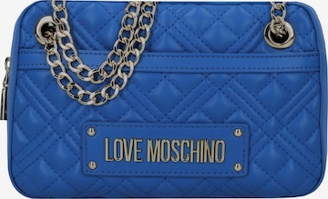 Love Moschino Handtas in Blauw: voorkant