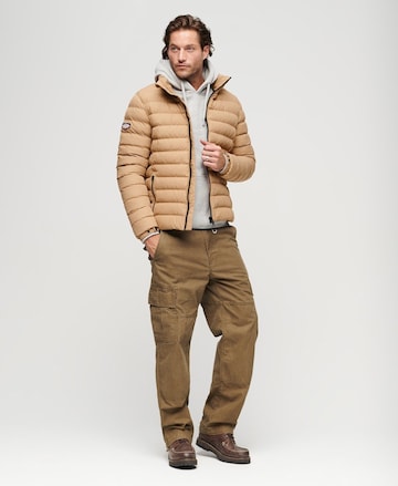 Superdry Between-Season Jacket 'Fuji' in Beige