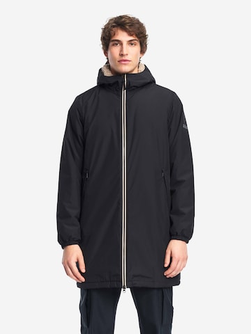 Parka mi-saison AIGLE en noir : devant