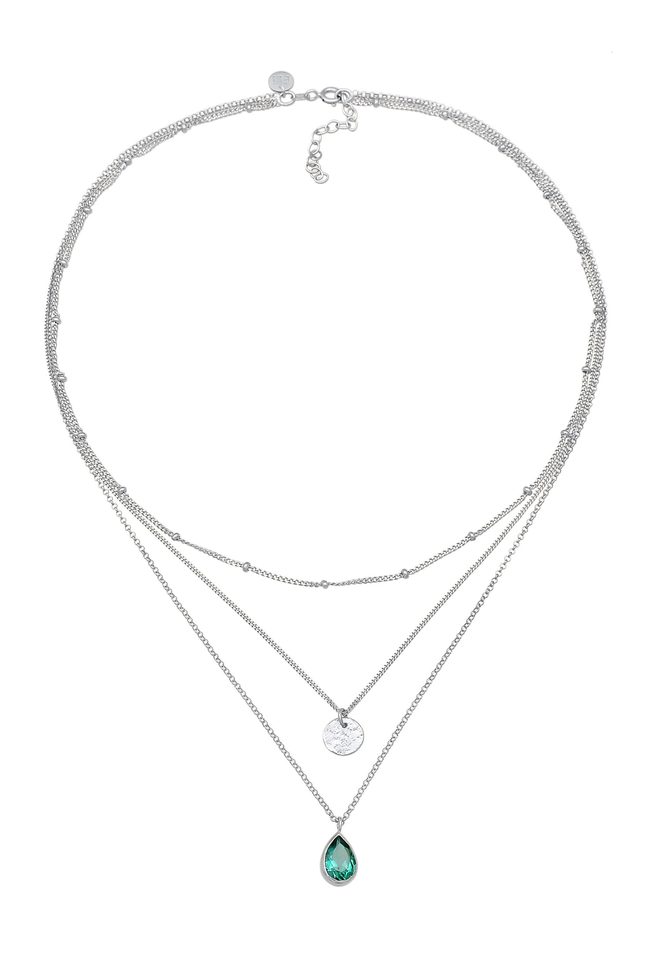 ELLI PREMIUM Necklace in Silver: front