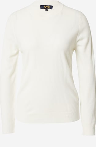 OVS Sweater in White: front