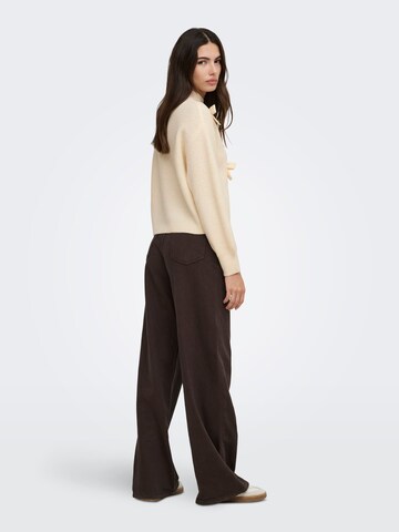ONLY - Jersey 'LISA' en beige