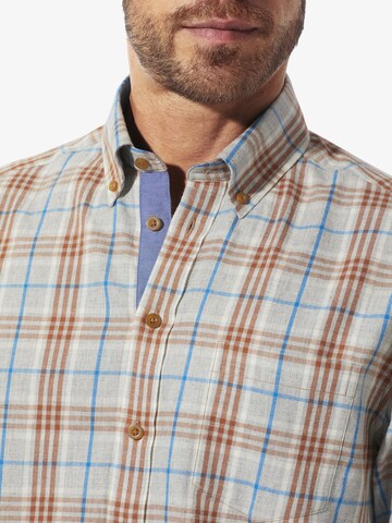 BABISTA Regular fit Overhemd 'Delvano' in Beige