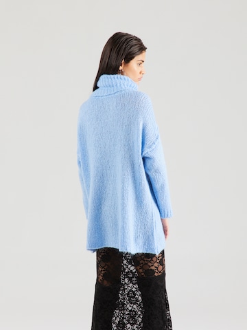 Pull-over oversize 'Be44nja' ZABAIONE en bleu