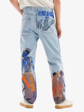 Desigual regular Jeans i blå