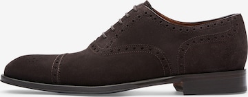 LOTTUSSE Lace-Up Shoes ' Lenox ' in Brown: front