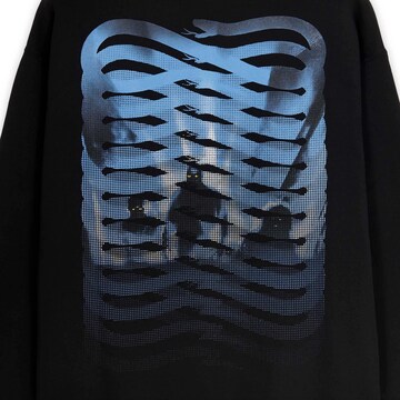 Propaganda Sweatshirt 'Demon Ribs' in Black