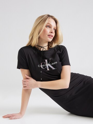 Calvin Klein Jeans Jurk in Zwart