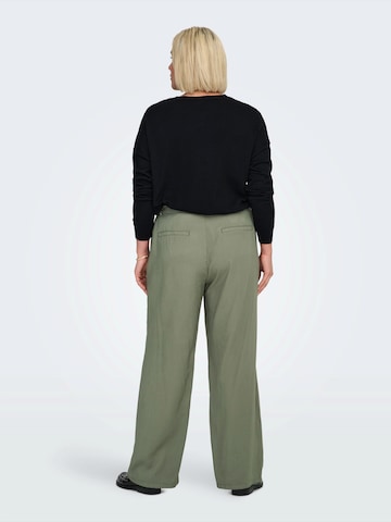ONLY Carmakoma Loose fit Pants 'CARARIS' in Green