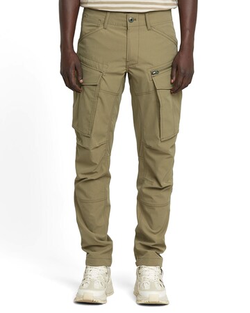 G-STAR Tapered Cargo trousers in Green: front