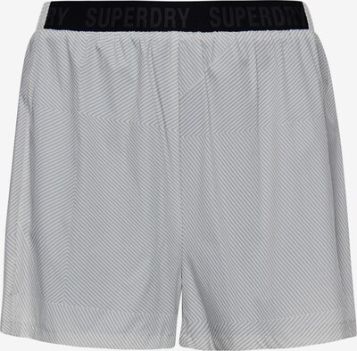 Superdry Sportbroek in de kleur Zwart / Wit, Productweergave