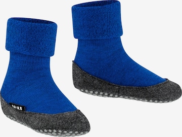 FALKE Socks 'Cosyshoe Teens' in Blue: front