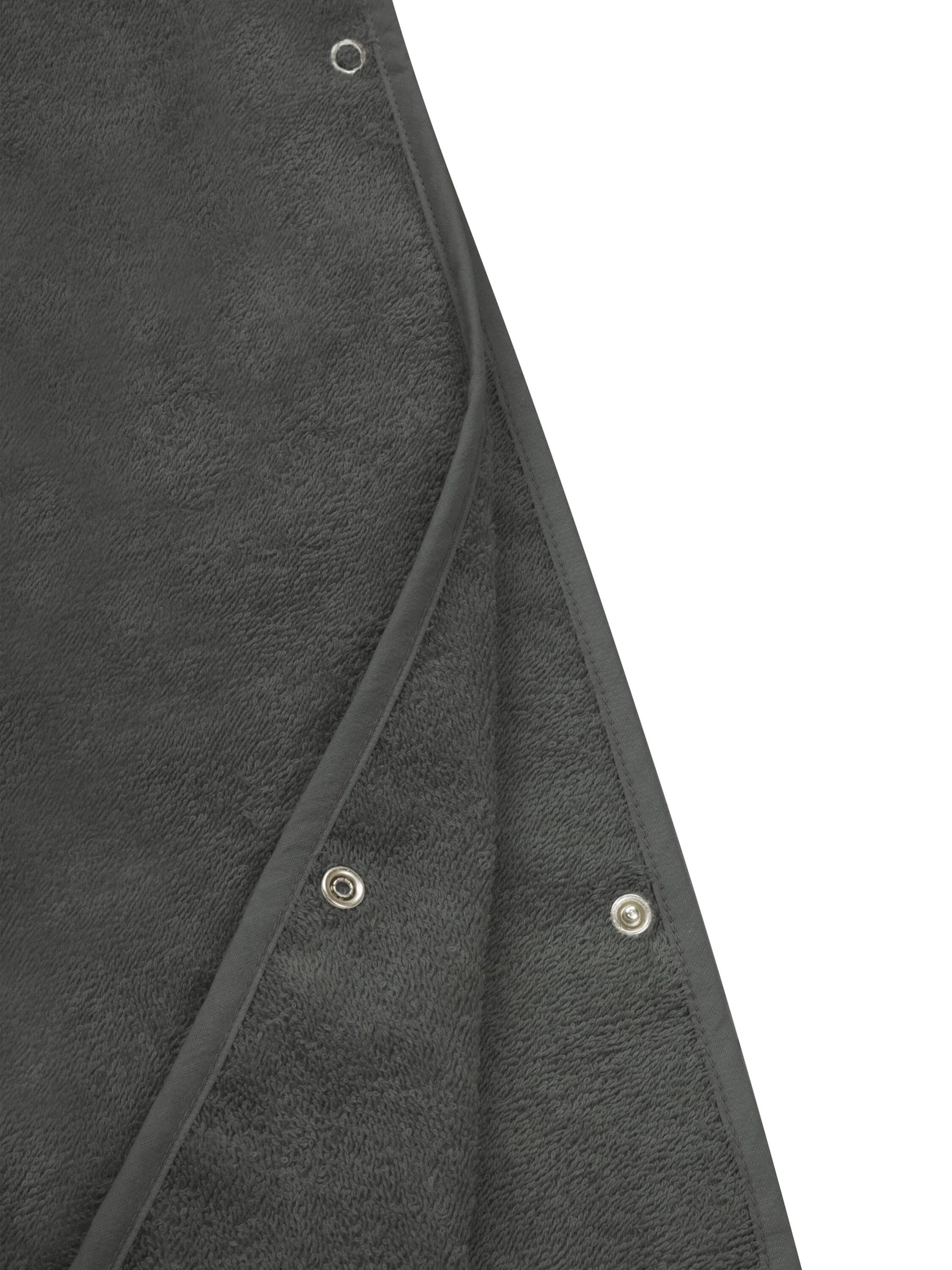 normani Bathrobe short 'Sitra' in Grey