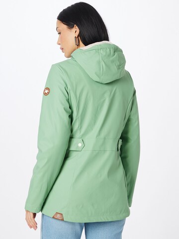 Ragwear Between-season jacket 'MARGE' in Green