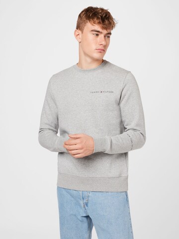 TOMMY HILFIGER Sweatshirt in Grijs: voorkant