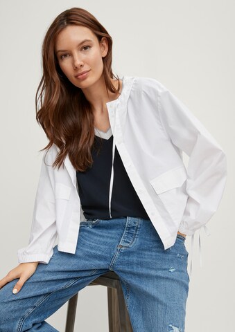 Veste mi-saison comma casual identity en blanc