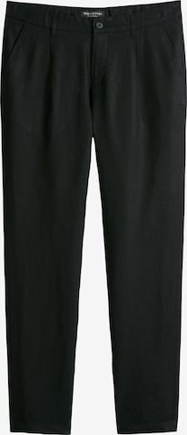 Effilé Pantalon à pince 'Osby' Marc O'Polo en noir : devant