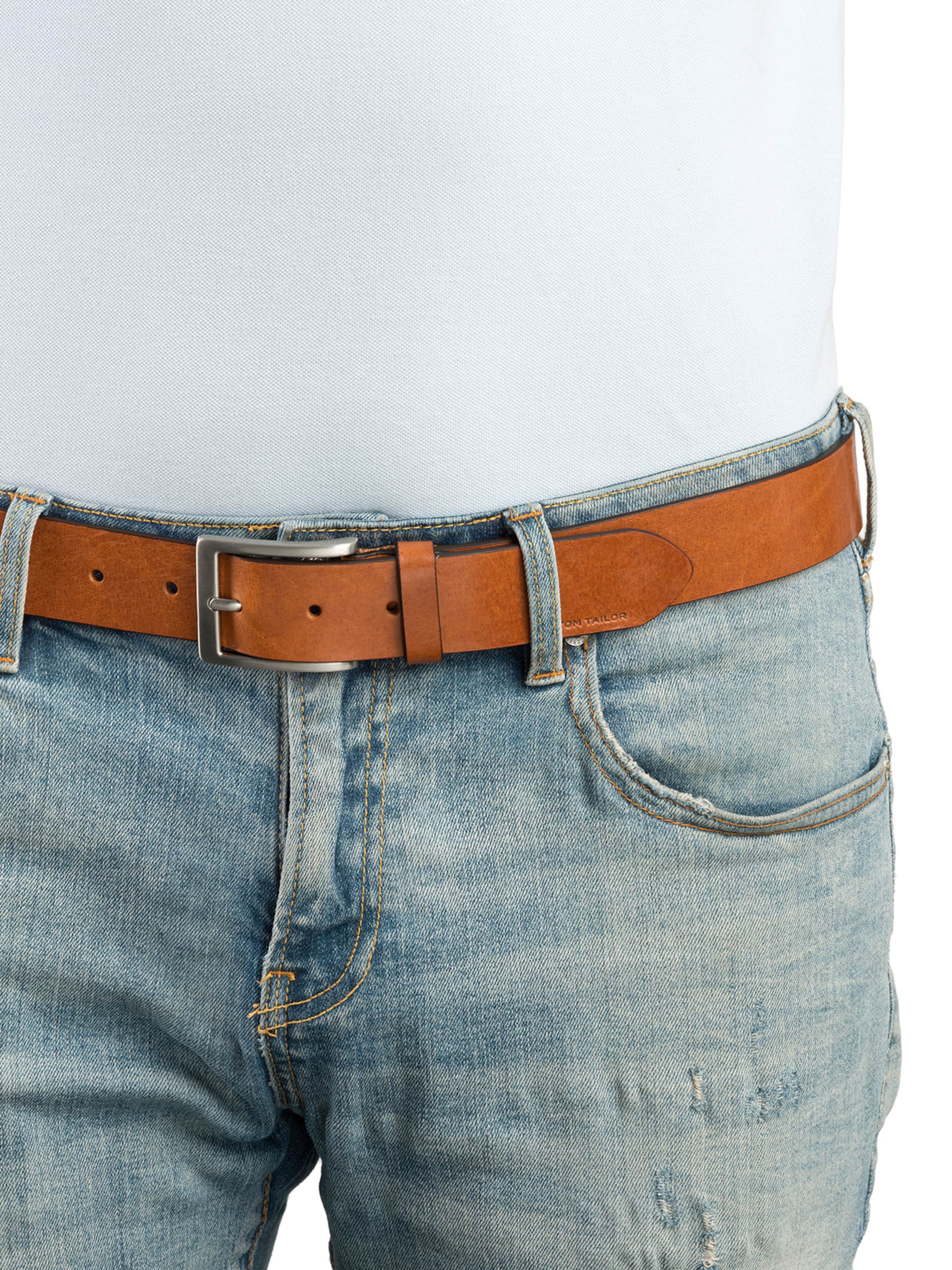 TOM TAILOR Vöö 'JADEN', värv pruun: eest vaates