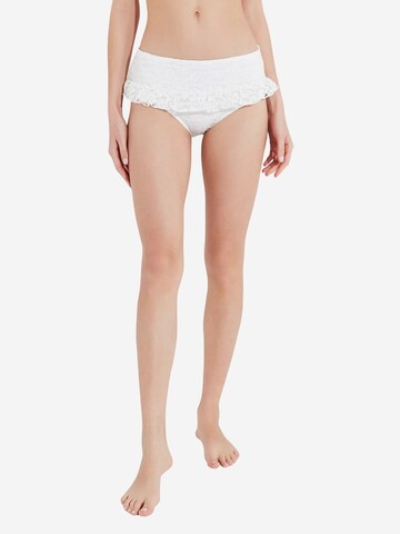 Bas de bikini Penti en blanc : devant
