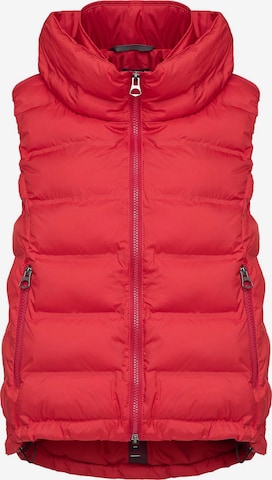 MANISA Between-season jacket 'Weste' in Red: front