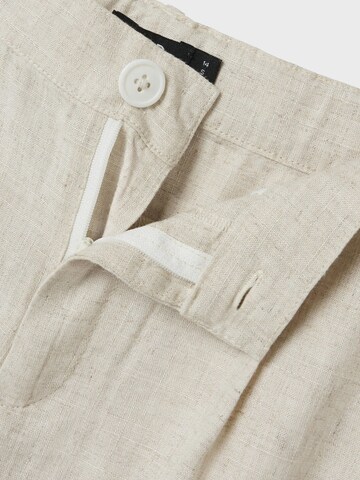 NAME IT regular Bukser i beige