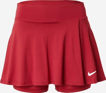 NIKE Спортивная юбка 'VICTORY' в Красный: спереди