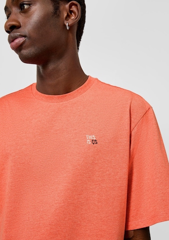 T-Shirt QS en orange
