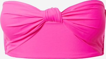 Top per bikini di Misspap in rosa: frontale