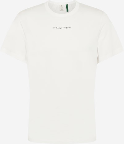 G-Star RAW Shirt in de kleur Zwart / Wit, Productweergave