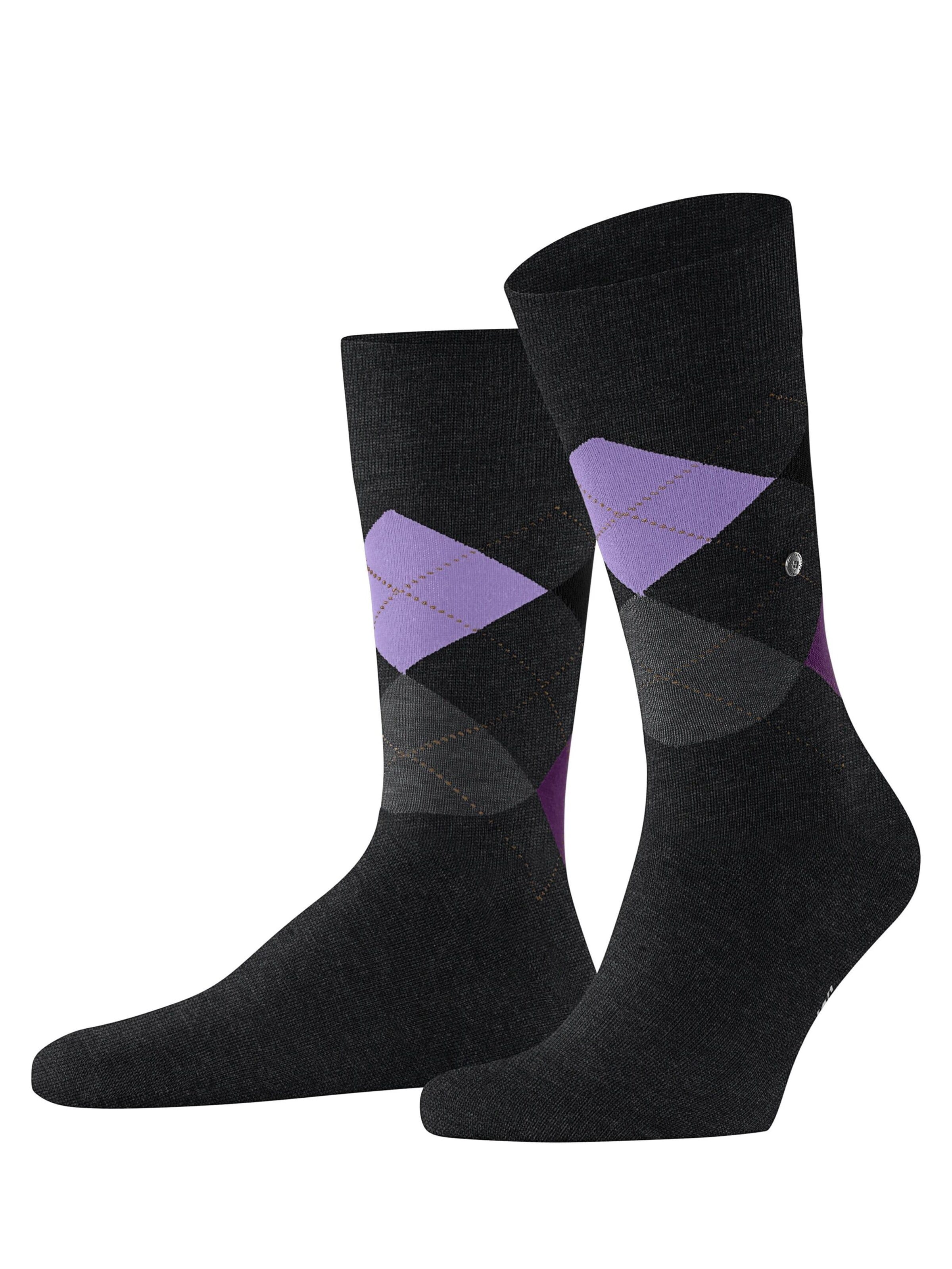 BURLINGTON Socks 'King' in Black: front