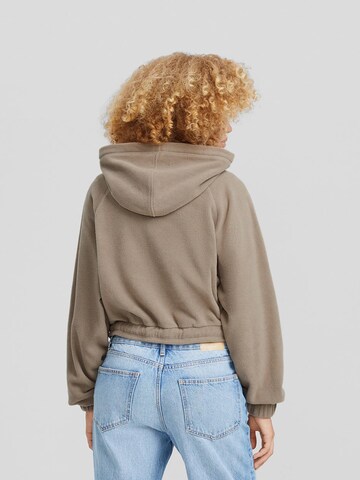 Sweat-shirt Bershka en beige