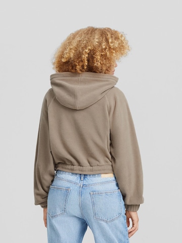 Sweat-shirt Bershka en beige