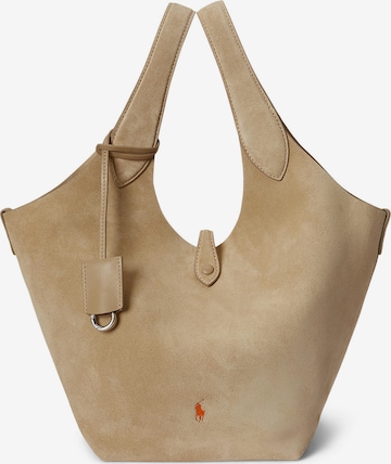 Polo Ralph Lauren Schultertasche 'Ply' in Beige: Vorderseite