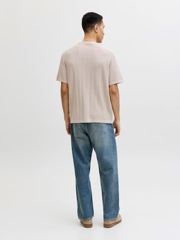 JACK & JONES - Jersey 'JJEBRADLEY' en beige