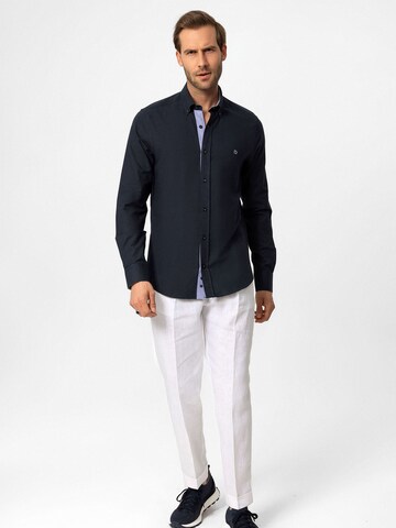 Coupe regular Chemise Dandalo en bleu