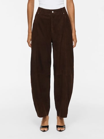 Barrel Pantaloni 'IDA' di VILA in marrone: frontale