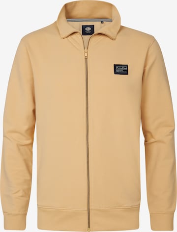 Petrol Industries Sweatjacke 'Seawayview' in Gelb: Vorderseite