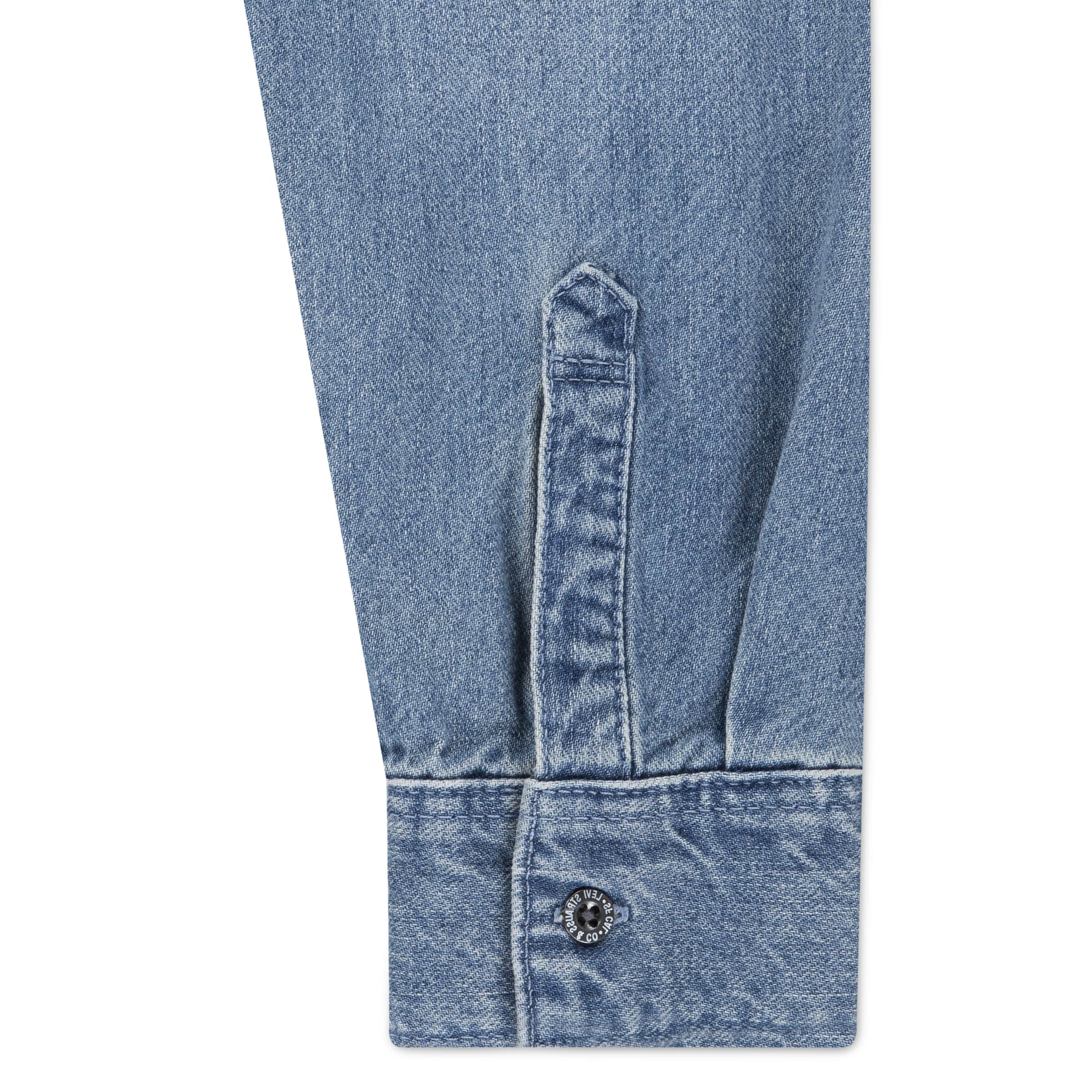 Levi's Kids Regular fit Button Up Shirt in Blue