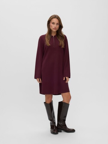 Vero Moda Curve Gebreide jurk 'AWChanna' in Lila