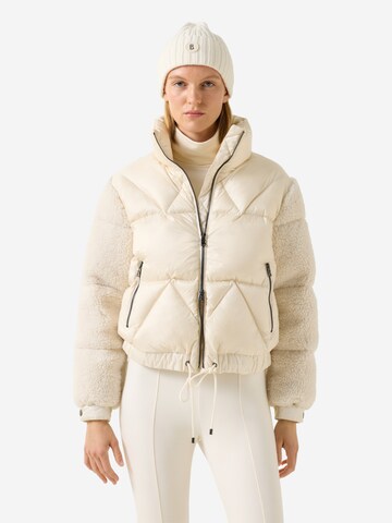 BOGNER Outdoor Jacket in White: front