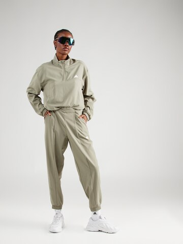 ADIDAS PERFORMANCE Tapered Sports trousers 'Train Essentials ' in Green
