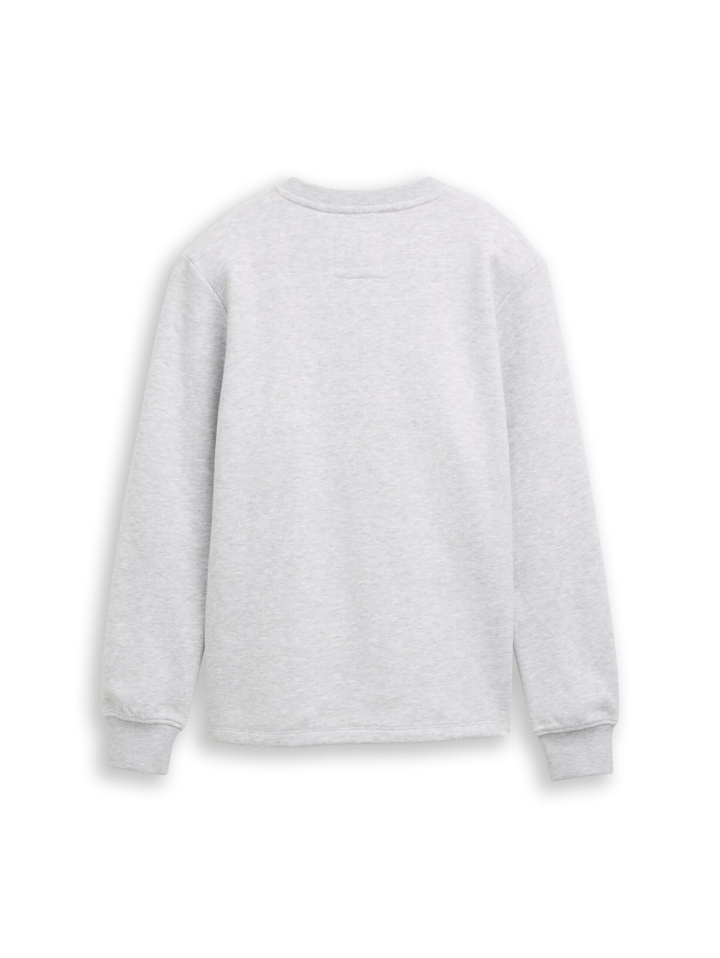 TOM TAILOR Sweatshirt in Grey