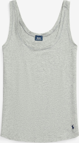 Haut Polo Ralph Lauren en gris : devant