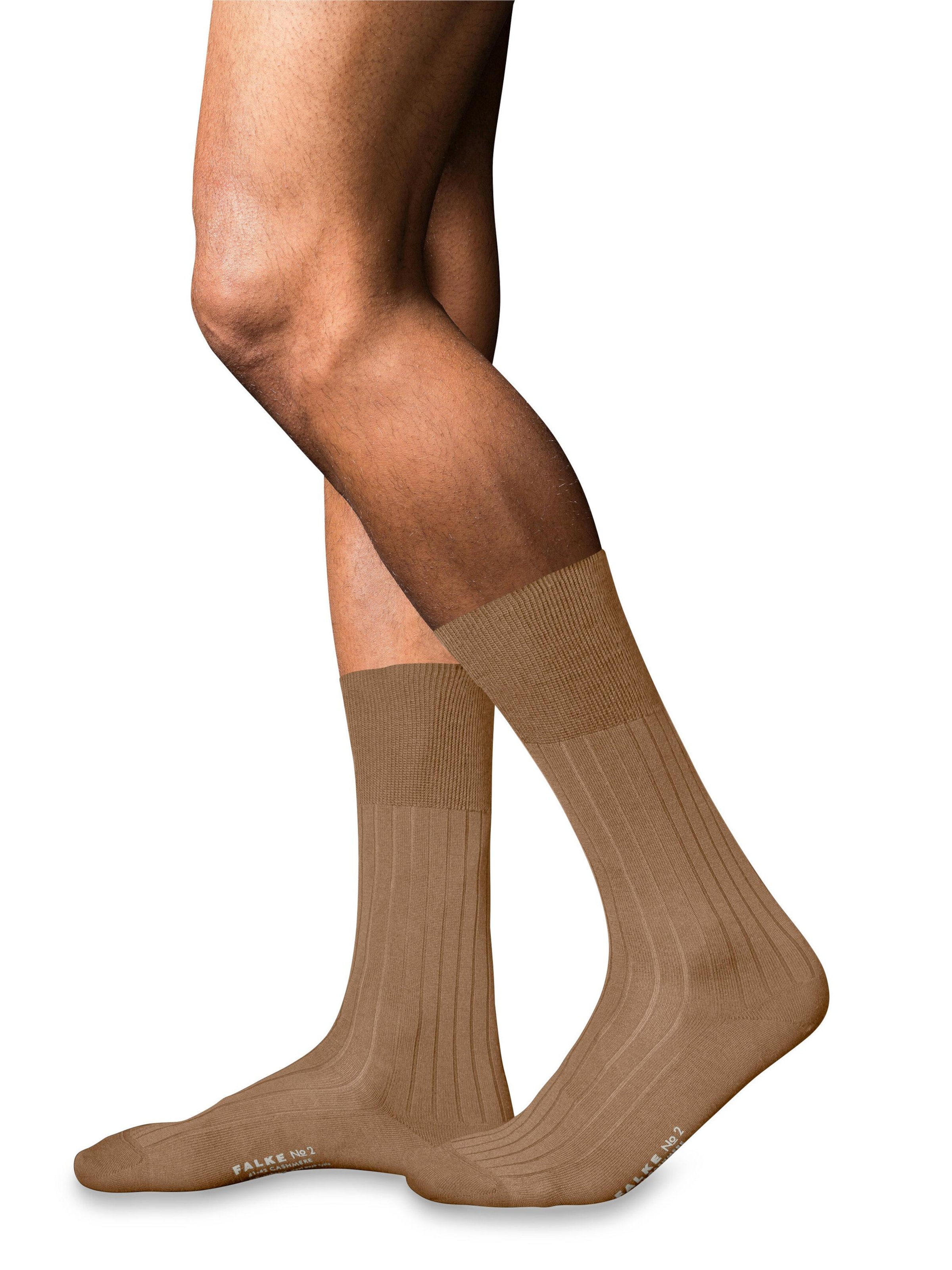 FALKE Socks 'No. 2 Finest Cashmere' in Beige