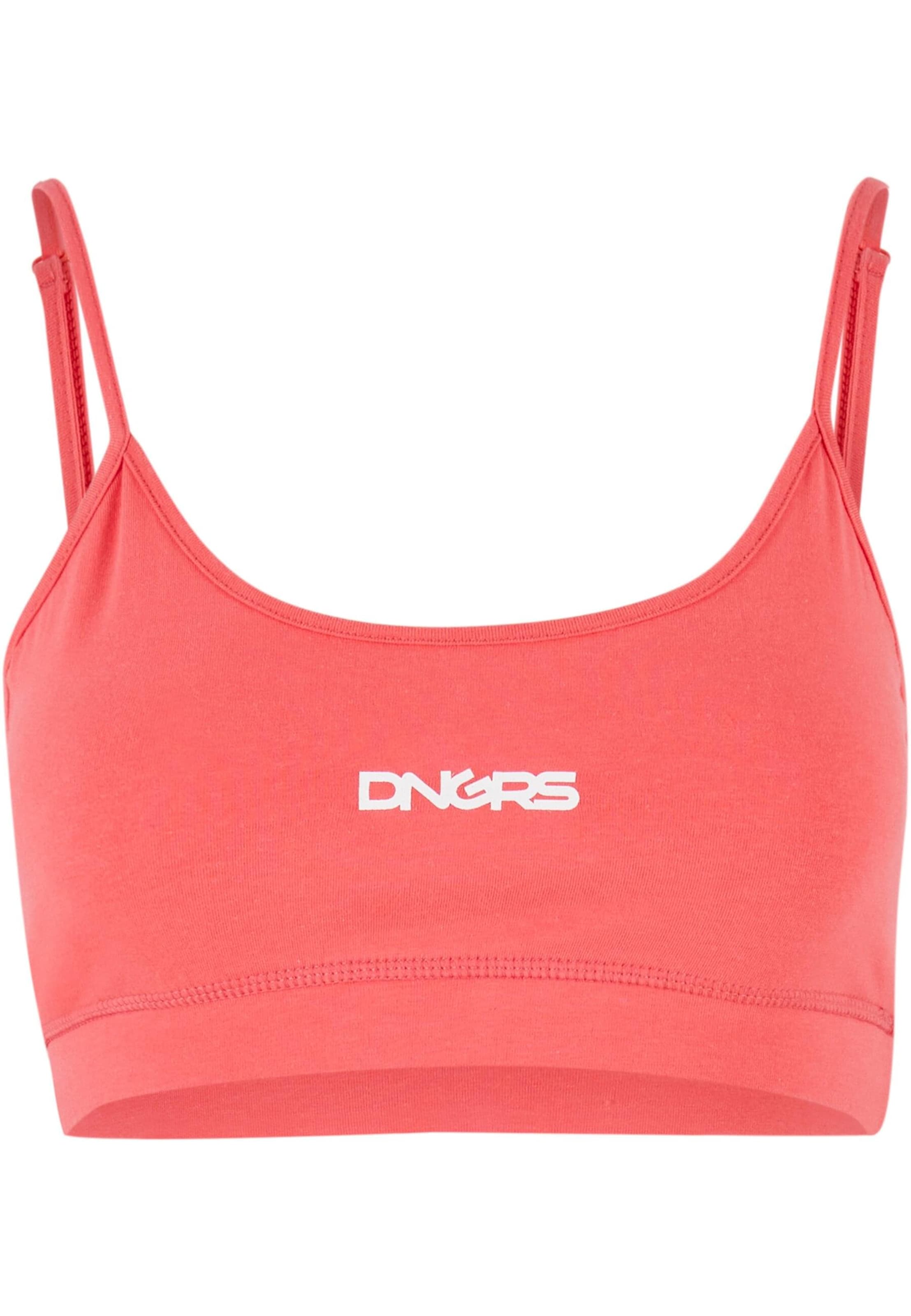Bustino Reggiseno di Dangerous DNGRS in rosa: frontale