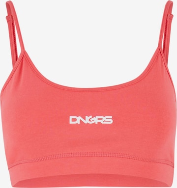 Dangerous DNGRS Bustier BH in Pink: Vorderseite