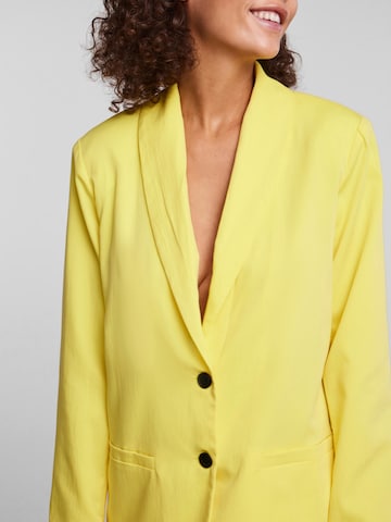 PIECES - Blazer 'Abine' em amarelo