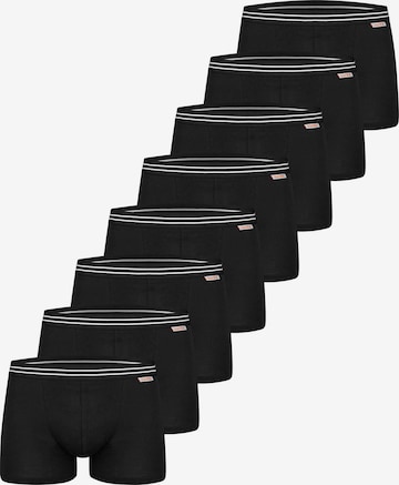 Nur Die Boxer shorts ' Cotton Stretch ' in Black: front