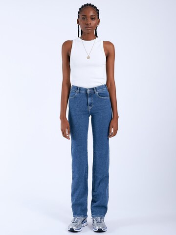 Dr. Denim Skinny Jeans 'Lexy Straight' in Blauw